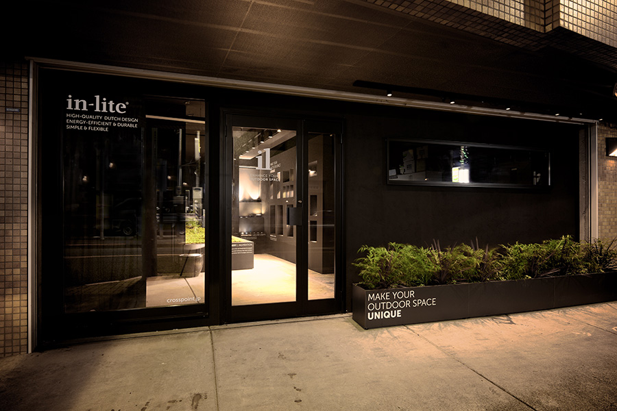 インライト社のショールーム