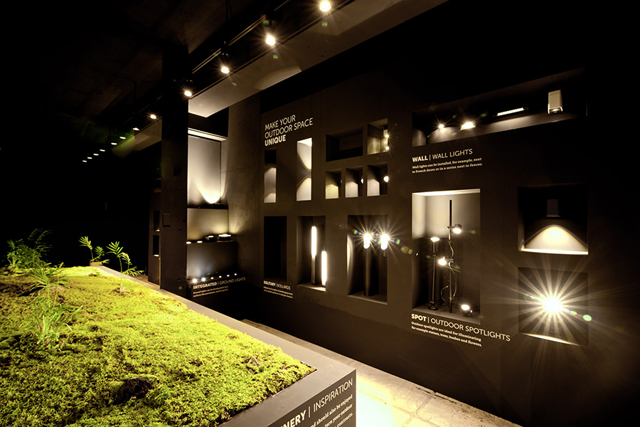 インライト社のショールーム